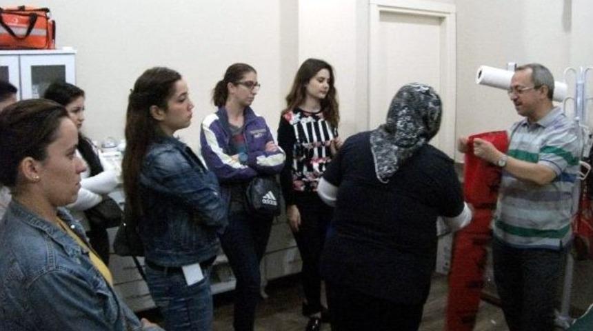 Muayenehane &Ccedil;alışanlarına Tıbbi Atık Ve Yangın Eğitimi Verildi