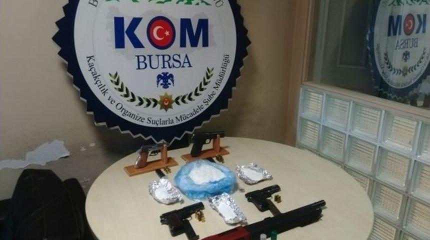 Bursa’daki Uyuşturucu Ve Terör Operasyonunda 9 Tutuklama
