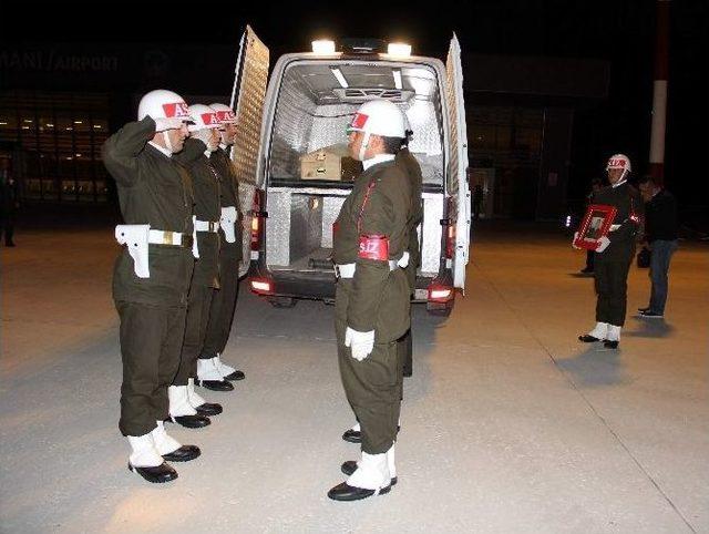 Şehit’in Cenazesi Kastamonu’ya Getirildi