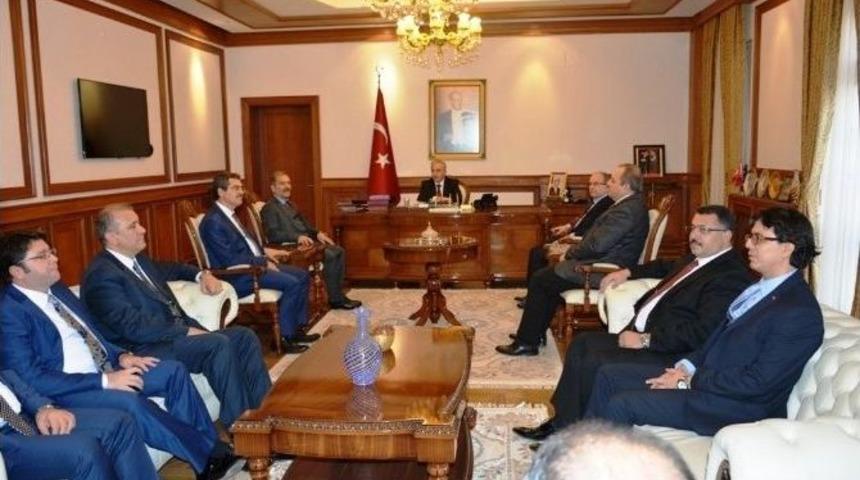 Hsyk 1.daire Başkanı Ko&ccedil;, Vali Kam&ccedil;ı&rsquo;yı Ziyaret Etti