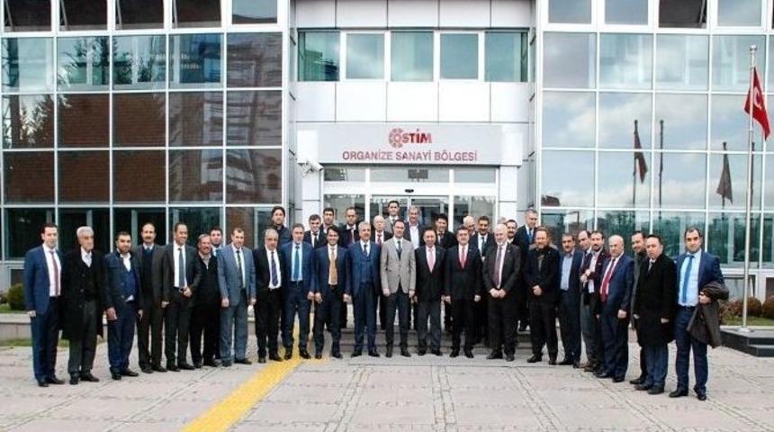 Şanlıurfa Ticaret Ve Sanayi Odası Heyeti Ankara Gezisini Tamamladı