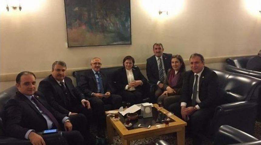 Başkan &Ccedil;er&ccedil;i, Yeni Projeler İ&ccedil;in Ankara&rsquo;da Temaslarda Bulundu