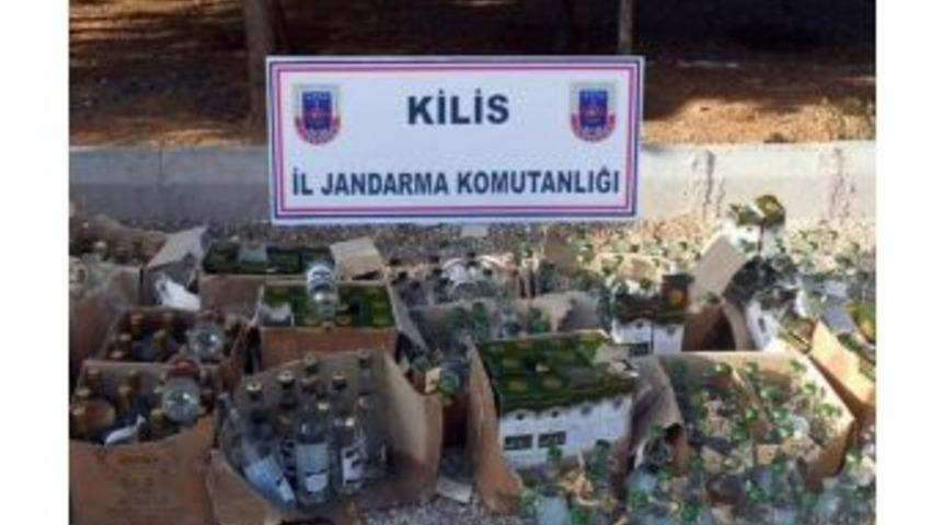 Sınırda 131 Şişe İ&ccedil;ki Ele Ge&ccedil;irildi
