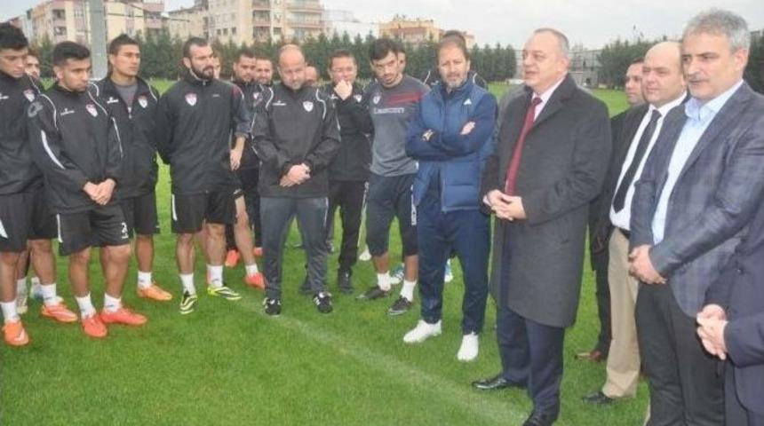 Başkan Erg&uuml;n&rsquo;den Manisaspor&rsquo;a &Uuml;&ccedil; M&uuml;jde