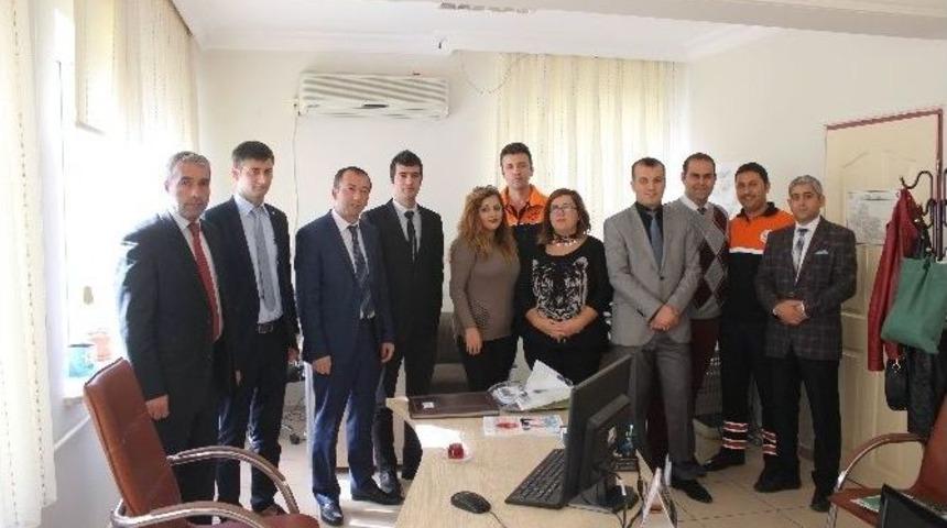 Afad-sen Genel Başkanı &Ccedil;elik, Kilis Ziyareti