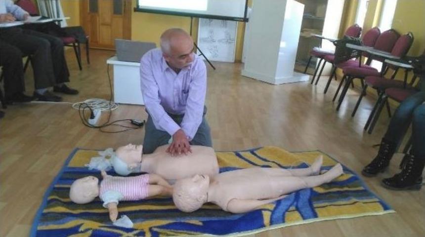 B&uuml;y&uuml;kşehir Personeline İlk Yardım Eğitimi Verildi