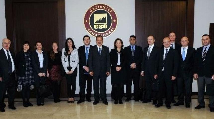 Avrupa İmar Ve Kalkınma Bankası Heyetinden Gso&rsquo;ya Ziyaret