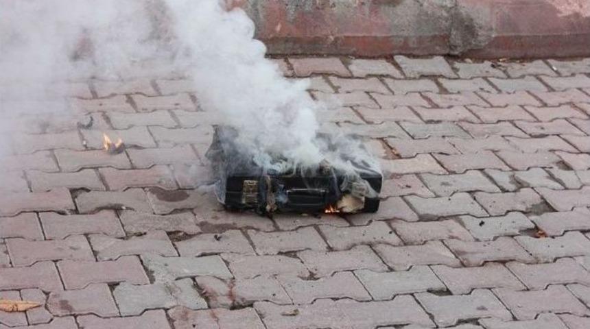 Yozgat&rsquo;ta Ş&uuml;pheli &Ccedil;anta Paniği