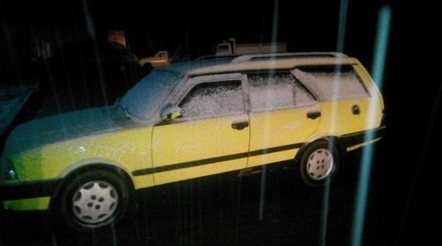 K&uuml;re&rsquo;de Mevsimin İlk Karı Yağdı