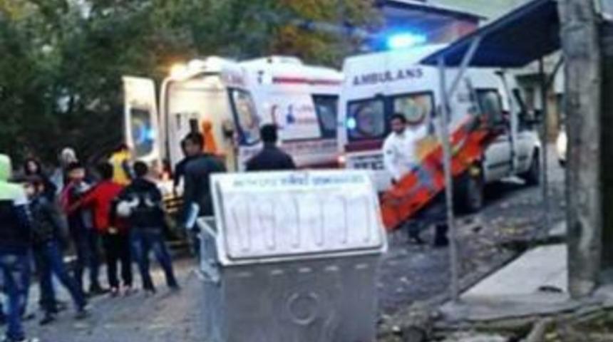 Baca Temizlerken &Ccedil;atıdan D&uuml;şt&uuml;ler