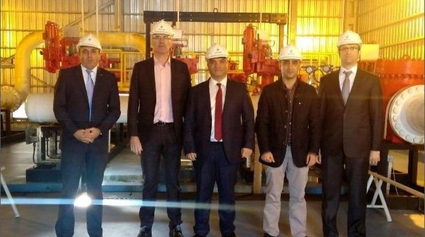 İzgaz Yetkilileri Samgaz&rsquo;ı Ziyaret Etti