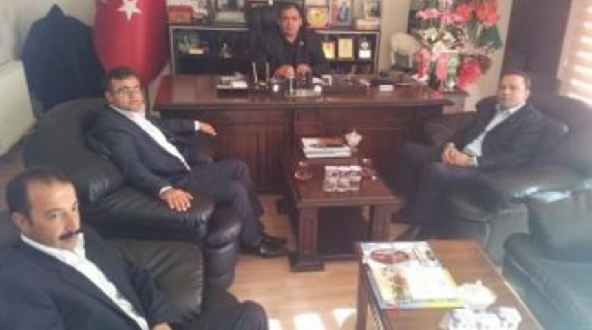 Aksaray Ak Heyetten Ziraat Odası&rsquo;na Teşekk&uuml;r Ziyareti