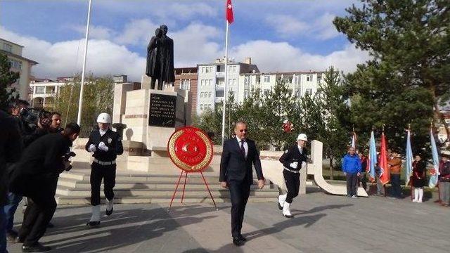 Atatürk Ölümünün 77. Yıldönümünde Kars’ta Anıldı