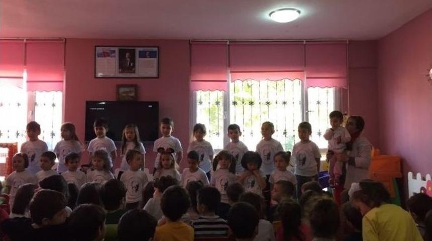 Ş&uuml;kran &Ouml;ney Anaokulu Minikleri Atat&uuml;rk&rsquo;&uuml; Andılar