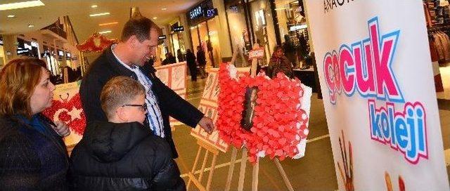 Forum Magnesia’da Anaokulu Öğrencilerinden ‘atatürk’ Konulu Sergi