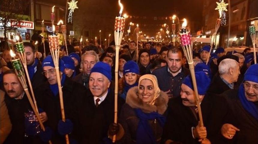 Erzurum&rsquo;da Festival Korteji
