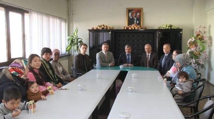 G&ouml;&ccedil;menlerden Erzincan Belediyesine Ziyaret