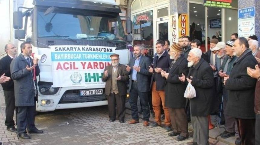 Sakarya İhh&rsquo;dan Suriye&rsquo;ye 91&rsquo;nci Yardım Tırı