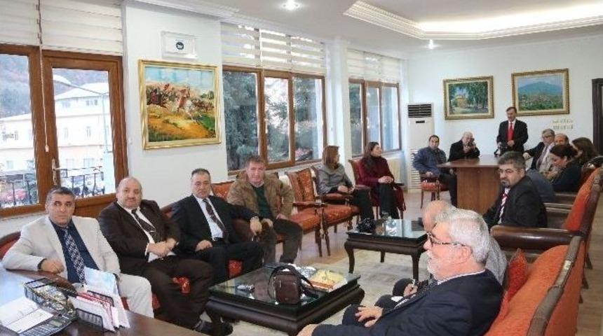 Gazeteciler Simav&rsquo;da Buluştu