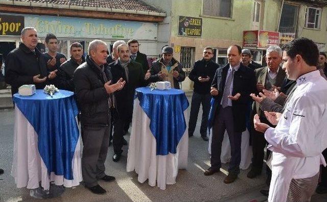 Başkan Bakıcı İş Yeri Açılışına Katıldı