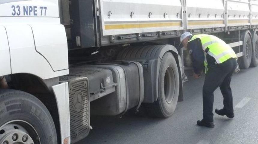 Batman&rsquo;da Kış Lastiği Denetimleri Başladı