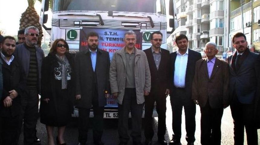 Aydın Sth&rsquo;den Halep T&uuml;rkmenlerine Yardım Eli