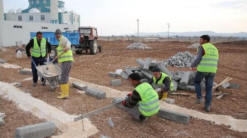 Haliliye&rsquo;de Kırsalda Park Yapım &Ccedil;alışması