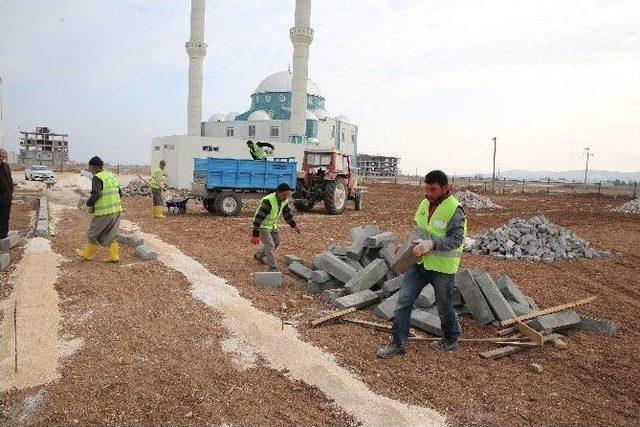 Haliliye’de Kırsalda Park Yapım Çalışması