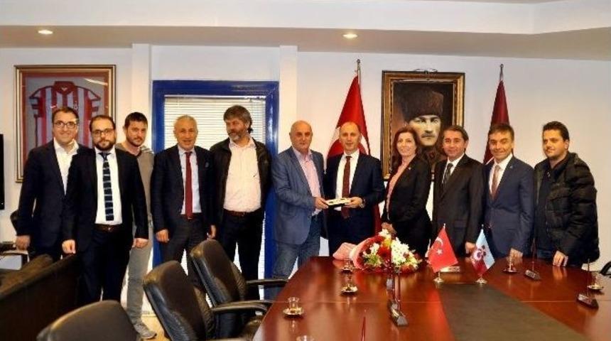 Tsyd Trabzon Şubesi Usta&rsquo;yı Ziyaret Etti