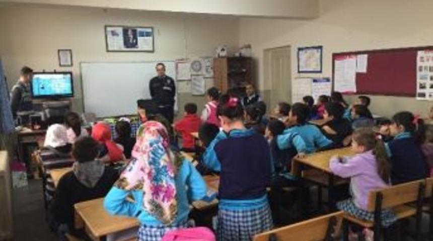 &Ouml;ğrencilere Polislik Mesleği Anlatıldı