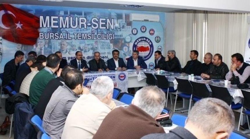 Milletvekili Mesten&rsquo;den Eğitim Bir-sen&rsquo;e Ziyaret