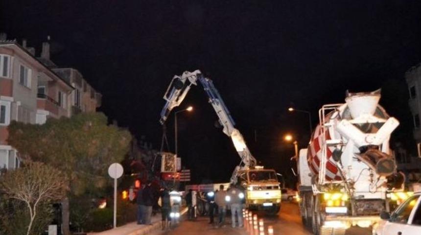 Vin&ccedil; Kasasından D&uuml;şen Forklift Korkuttu