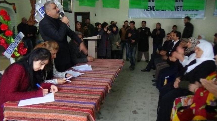 Dbp Hakkari İl&ccedil;e Kongresi Sona Erdi