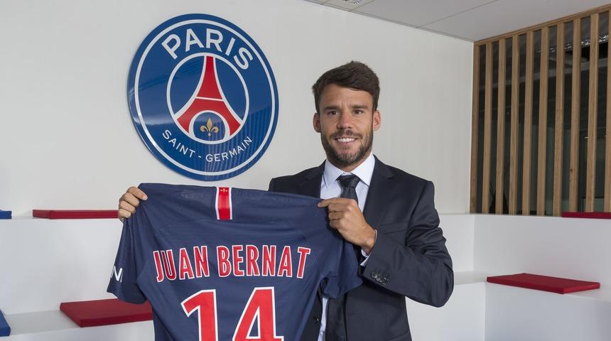 PSG Juan Bernat ile 3 yıllık sözleşme imzaladı