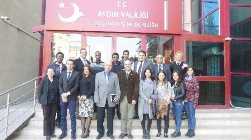 Yabancı &Ouml;ğrencilerden İl G&ouml;&ccedil; İdaresi&rsquo;ne Ziyaret