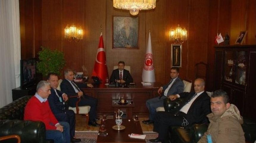 Tbmm Başkanvekili Aydın&rsquo;dan, 1954 Spora Destek