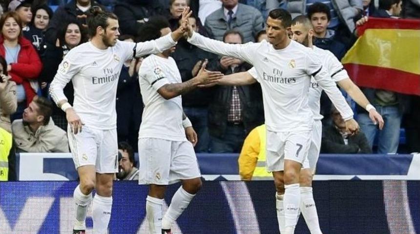 Real Madrıd - Rayo Vallecano Ma&ccedil;ında Bir D&uuml;zine Gol