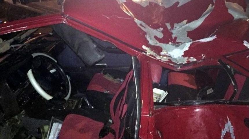 Samsun&rsquo;da Trafik Kazası: 2 &Ouml;l&uuml;, 3 Yaralı