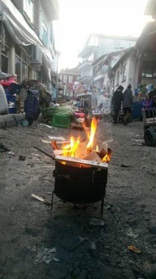 İnebolu Pazarını Soğuk Olumsuz Etkiledi