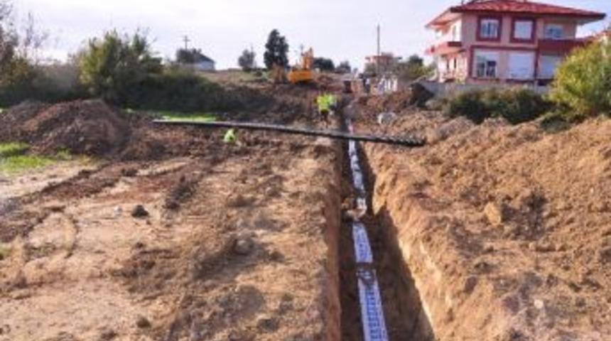 Manavgat&rsquo;ta Alt Yapı &Ccedil;alışmaları Devam Ediyor