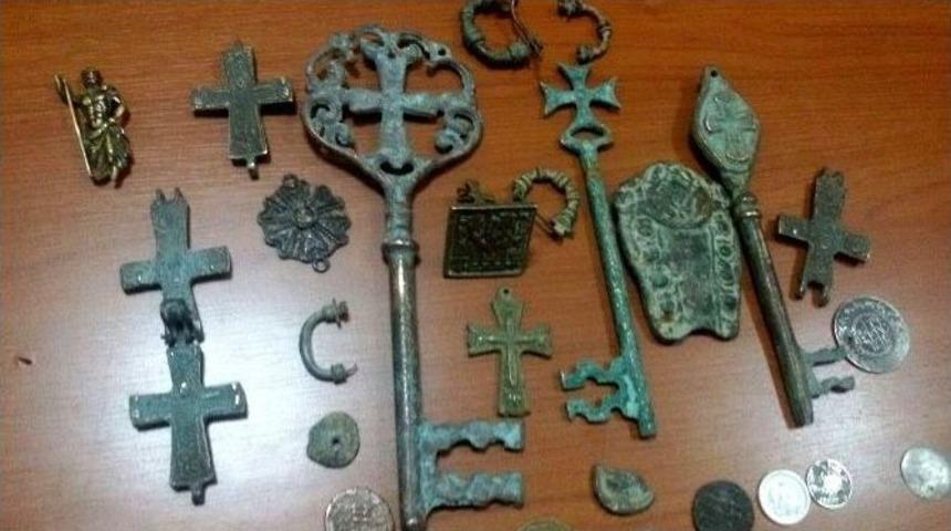 Uşak&rsquo;ta Tarihi Eser Operasyonu