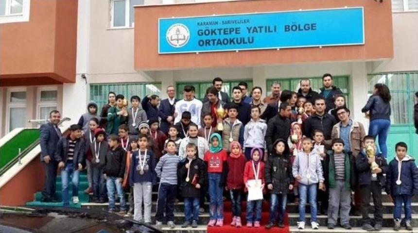 Sarıveliler&rsquo;de Okullararası Satran&ccedil; Turnuvası