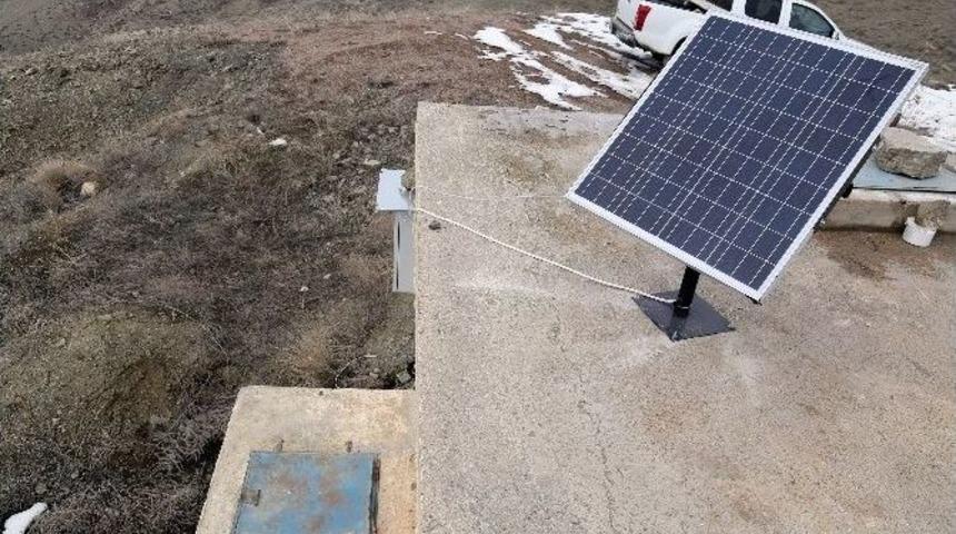 G&uuml;m&uuml;şhane K&ouml;ylerinde G&uuml;neş Enerjili Klorlama D&ouml;nemi