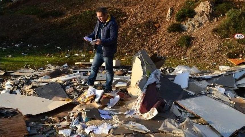 Gebze&rsquo;de Ka&ccedil;ak Atığa Ceza Kesildi