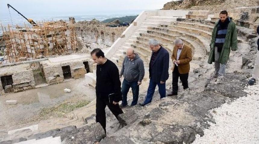 Rhodiapolis Antik Kenti&rsquo;ndeki Restorasyon &Ccedil;alışmalarında Sona Gelindi