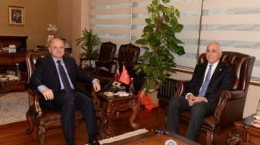 Chp Milletvekili &Ccedil;amak, Vali &Ccedil;akacak&rsquo;ı Ziyaret Etti