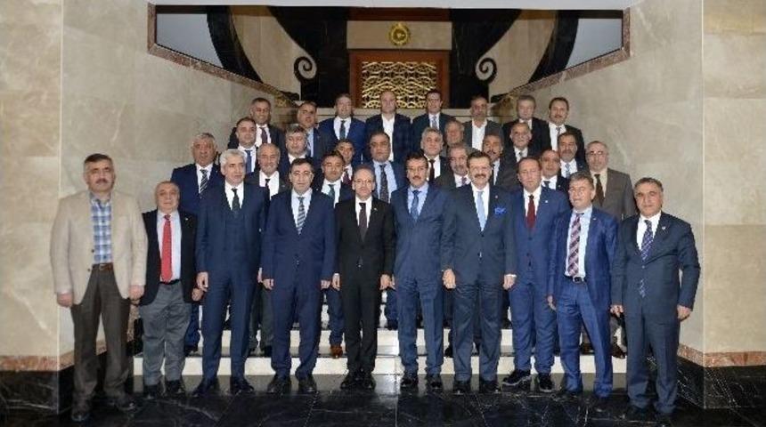 Başkan Uslu Bakanlarla İstişare Toplantısına Katıldı