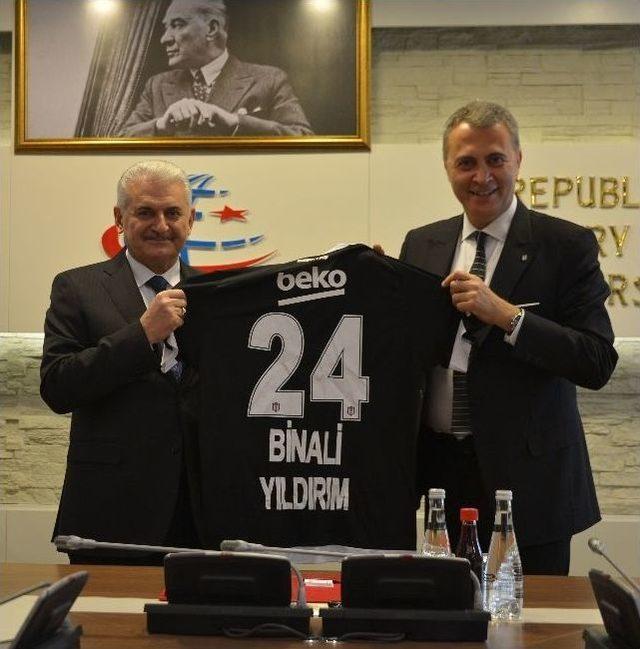 Beşiktaş Yönetiminden Bakan Yıldırım’a Ziyaret