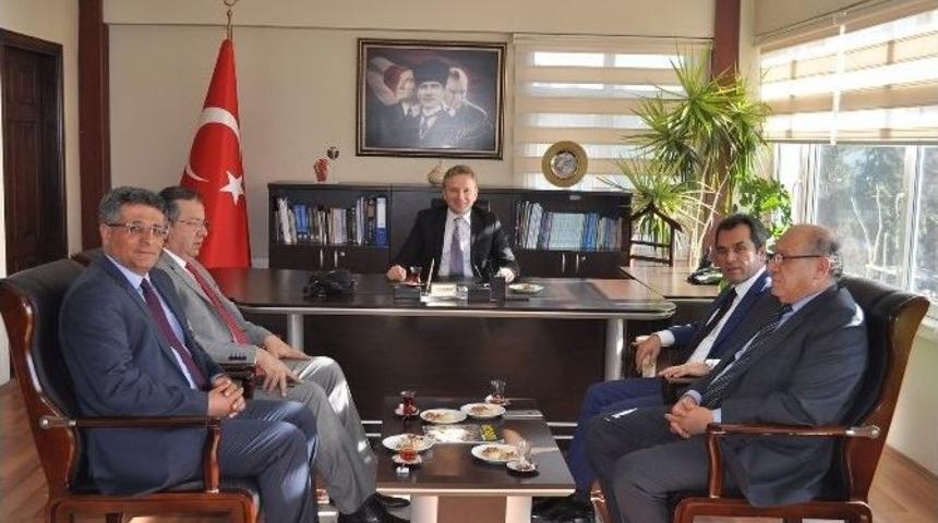 G&uuml;lay Ve Tanrıkulu Korkuteli&rsquo;de Okulları İnceledi