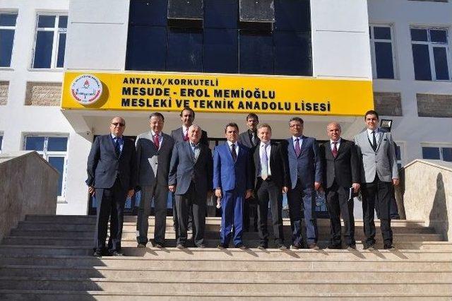 Gülay Ve Tanrıkulu Korkuteli’de Okulları İnceledi